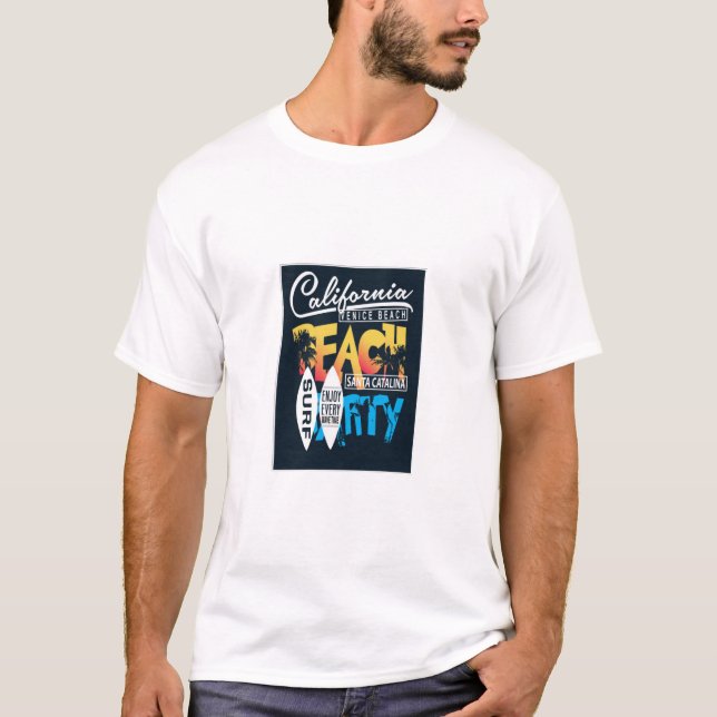 California Beach Party T-Shirt (Vorderseite)
