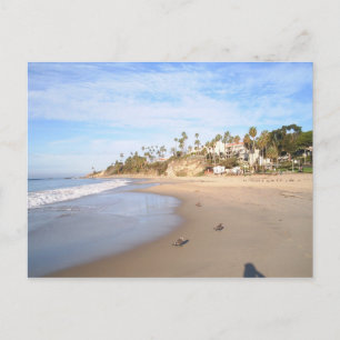 California Beach Postcard Postkarte