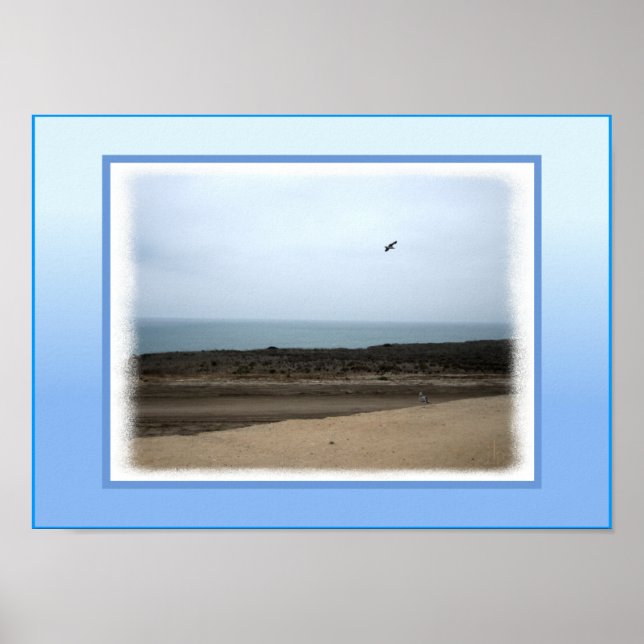 California Beach Poster (Vorne)