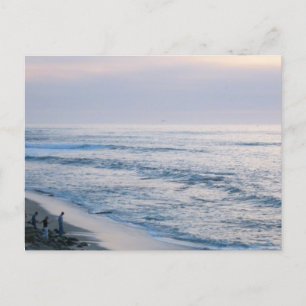 California Beach Sunset Custom La Jolla Postkarten