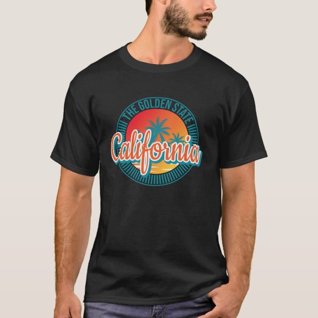 California beach surfing USA woman men children  3 T-Shirt (Vorderseite)