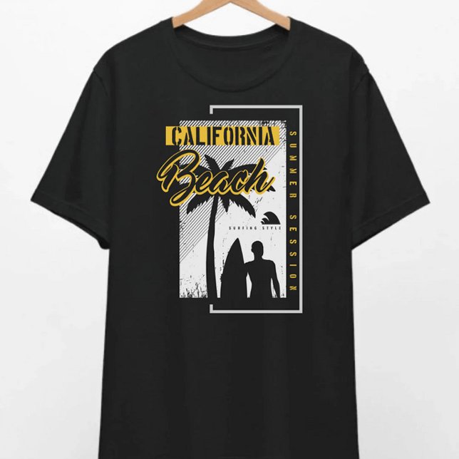 California Beach Surfstyle T - Shirt (Von Creator hochgeladen)