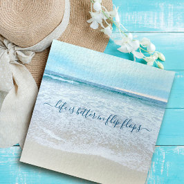 California Beach wächst in Flip Flops besser Puzzle