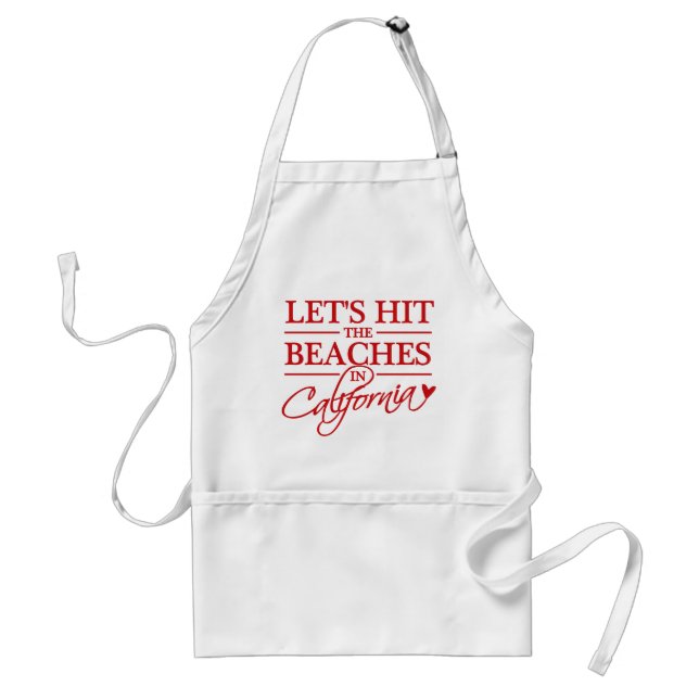 California Beaches Schürzen (Vorne)
