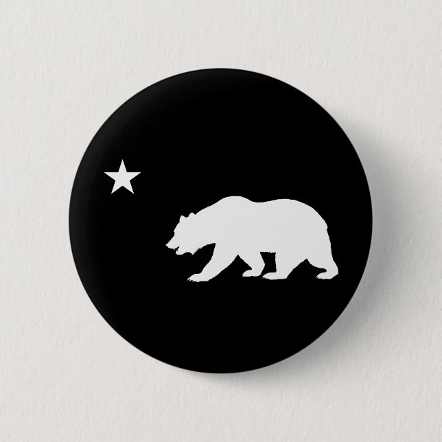 California Bear Button (Vorderseite)