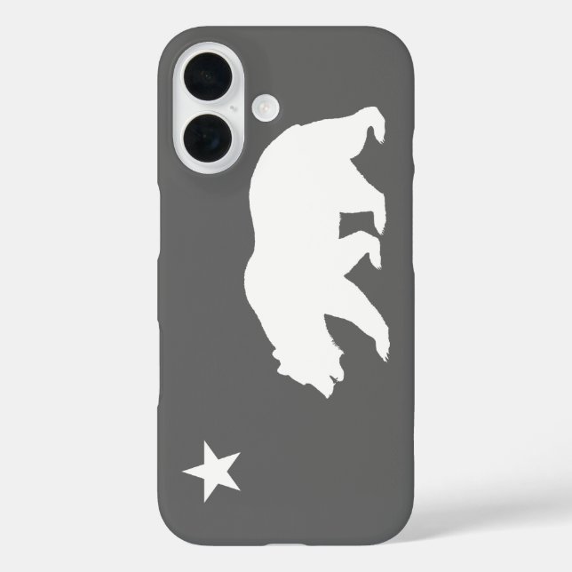 California Bear Case-Mate iPhone Hülle (Rückseite)