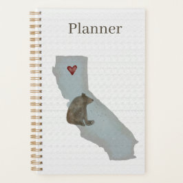 California Bear | Farbplaner | 5.5 x 8.5 Planer