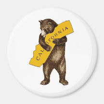 California Bear Hugging Staat I Liebe Kalifornien