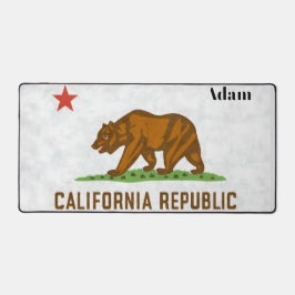 California Bear Personalisiert Schreibtischunterlage