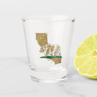 California Bear Schnapsglas