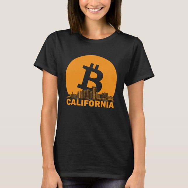 California Bitcoin Maximalist  Bitcoin California  T-Shirt (Vorderseite)
