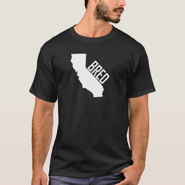 California Bred T-Shirt (Vorderseite)