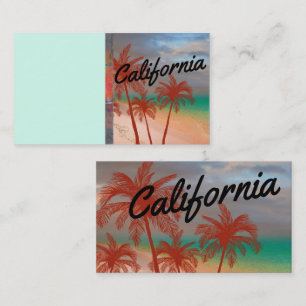 California Business Card Visitenkarte