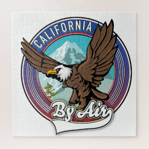 California By Air Reisepatch  Puzzle