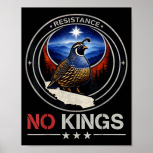 California ca rebellische Vogelallianz Widerstand  Poster