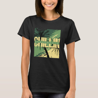 California Chilling Beach Palms Sun Party Summer S T-Shirt