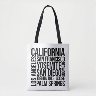 California Cities Word Art - San Francisco