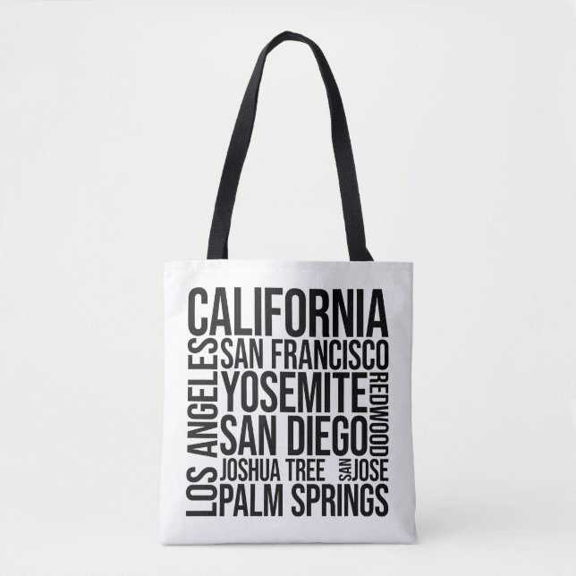 California Cities Word Art - San Francisco (Vorderseite)
