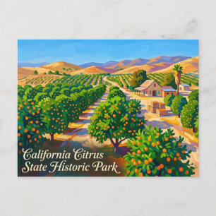 California Citrus State Historic Park Postkarte