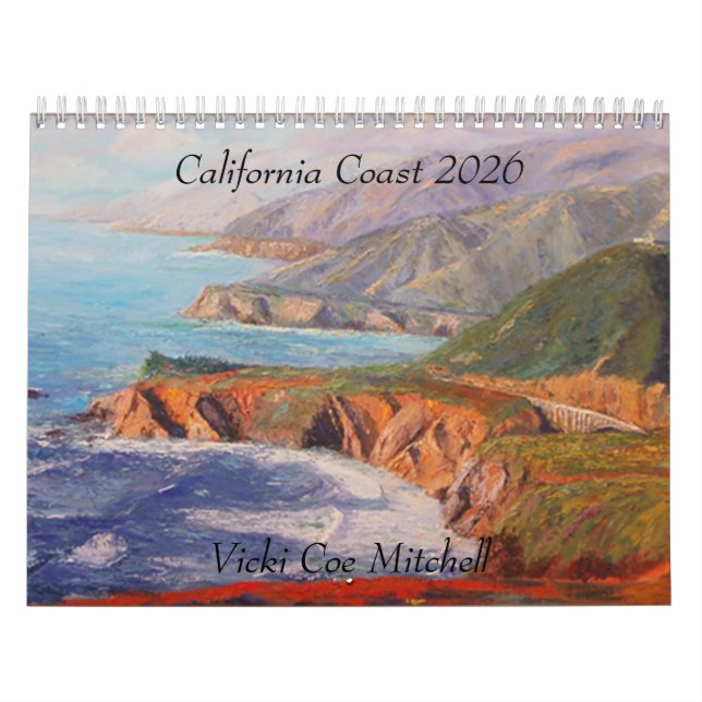 California Coast 2026 Calendar Kalender (Titelbild)