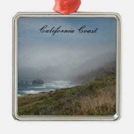California Coast Christmas Ornament Highway One Aus Metall
