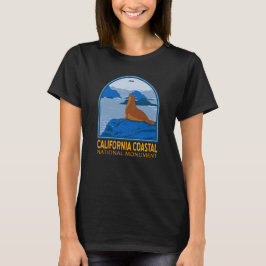 California Coastal National Monument Harbor Siegel T-Shirt