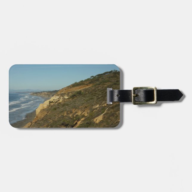 California Coastline Landschaftliche Reiselandscha Gepäckanhänger (Vorderseite horizontal)