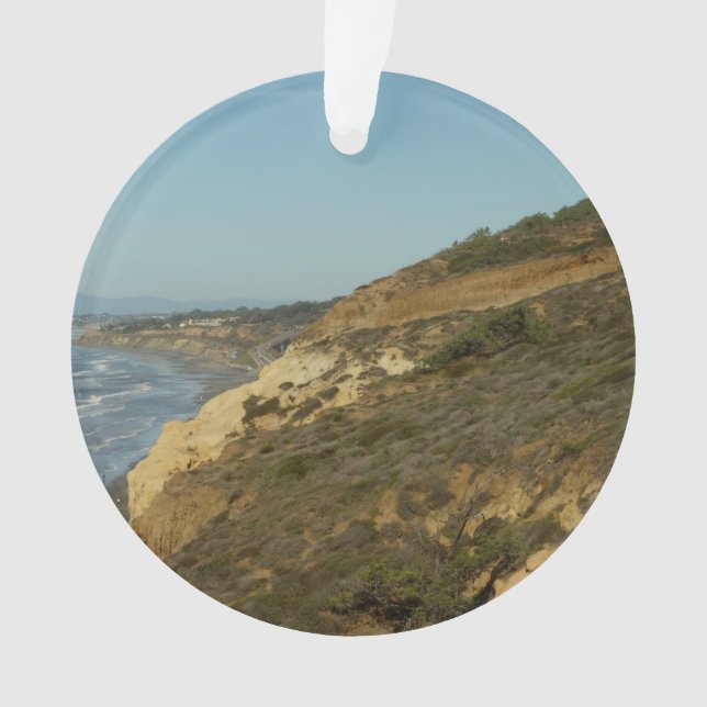 California Coastline Landschaftliche Reiselandscha Ornament (Vorderseite)