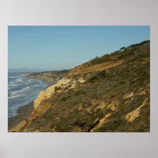 California Coastline Landschaftliche Reiselandscha Poster (Vorne)