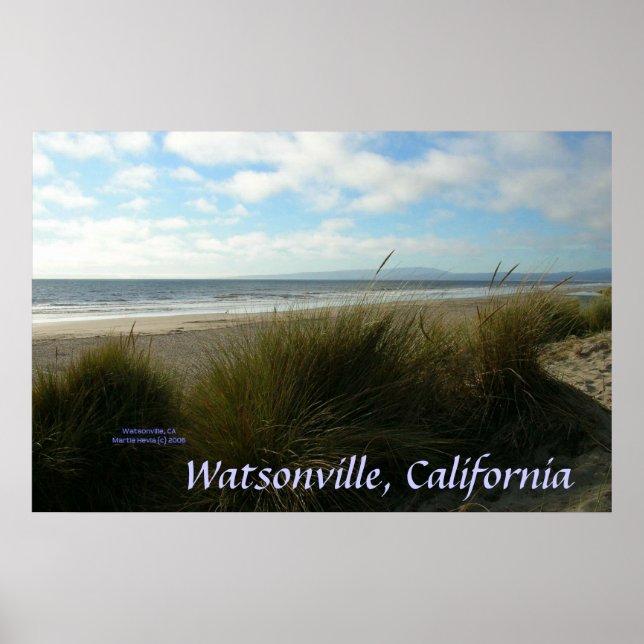 California Coastline - Watsonville - Poster (Vorne)