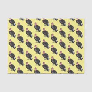 California condor bird Cartoon Seidenpapier