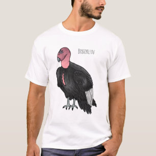 California condor bird Cartoon T-Shirt
