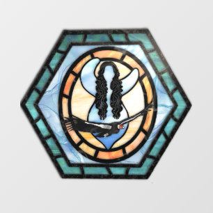 California Condor Goddess Window Fensteraufkleber