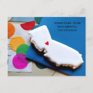 California Cookie Postkarte