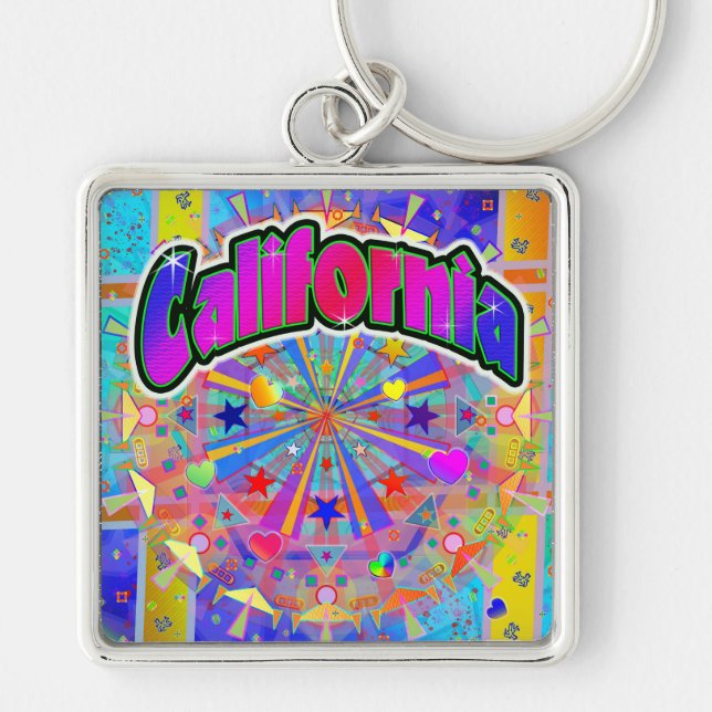 California Cosmic Unity Schlüsselanhänger (Vorne)