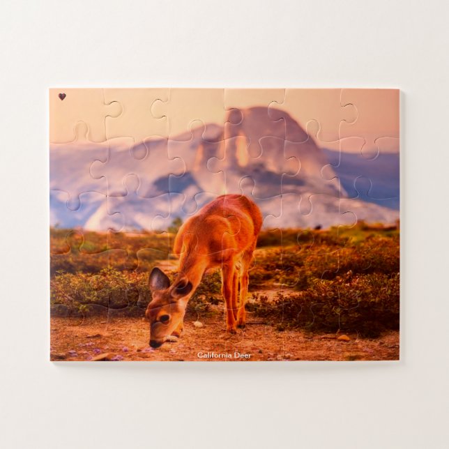 California Deer Puzzle (Horizontal)