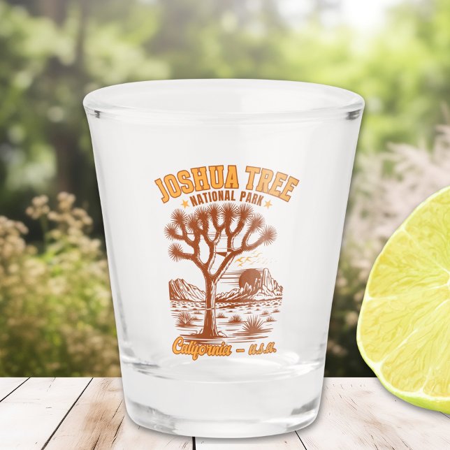 California Desert Icon – Joshua Tree Design Schnapsglas (Von Creator hochgeladen)