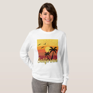 California Design - Basic Langarm T-Shirt