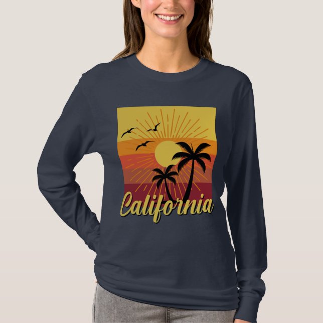 California Design - Basic Long Sleeve T - Shirt (Vorderseite)