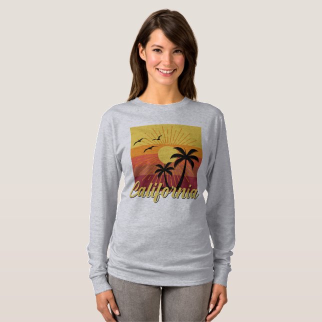 California Design - Basic Long Sleeve T - Shirt (Vorne ganz)