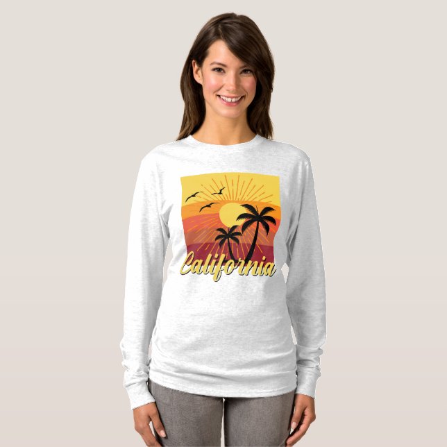 California Design - Basic Long Sleeve T - Shirt (Vorne ganz)
