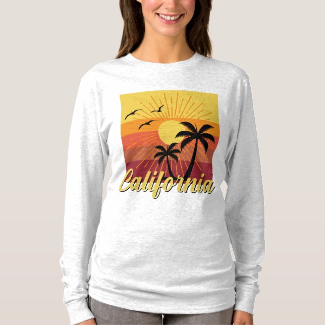 California Design - Basic Long Sleeve T - Shirt (Vorderseite)