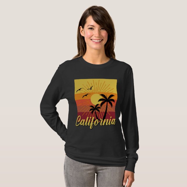 California Design - Basic Long Sleeve T - Shirt (Vorne ganz)