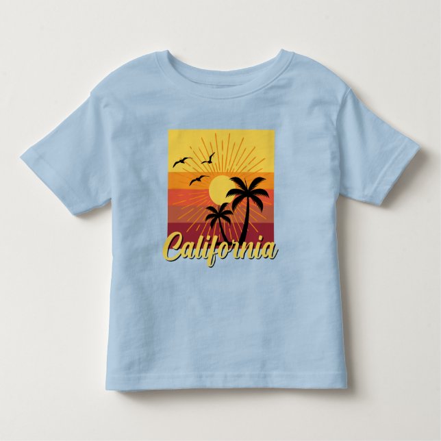 California Design - Kleinkind Fine Jersey T - Shir Kleinkind T-shirt (Vorderseite)