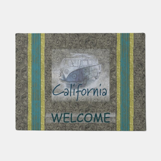 California Doormat Fußmatte (Vorderseite)