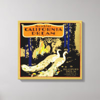 California Dream Brand Orange Crate Fruit Label 19