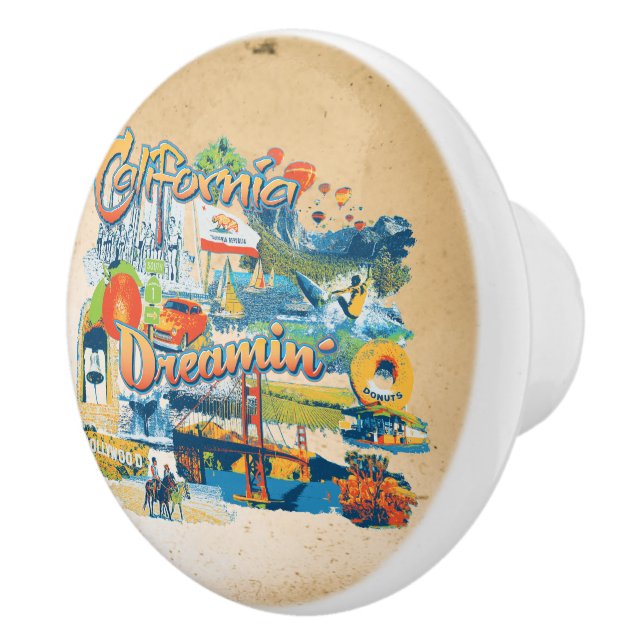 California Dream Keramikknauf (Rechts)