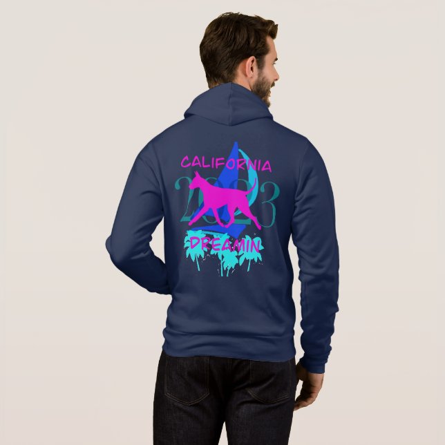 California Dreamin 2023 Hoodie (Schwarz voll)