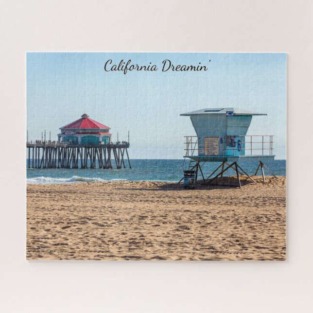 California Dreamin' - Huntington Beach, CA Puzzle (Horizontal)