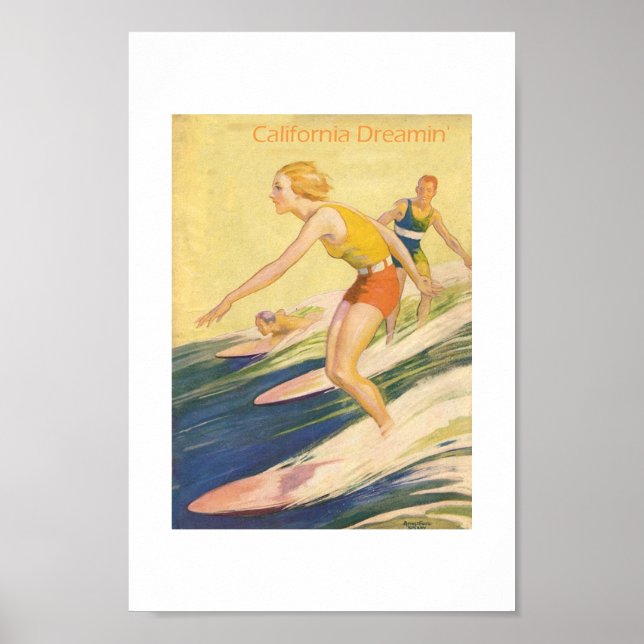 California Dreamin' Poster (Vorne)